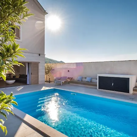 Villa Luxury Beachfront Korcula The Beach With Private Pool, Sauna And Gym At The Beach On Korcula Island - Prizba Blato (Korcula)